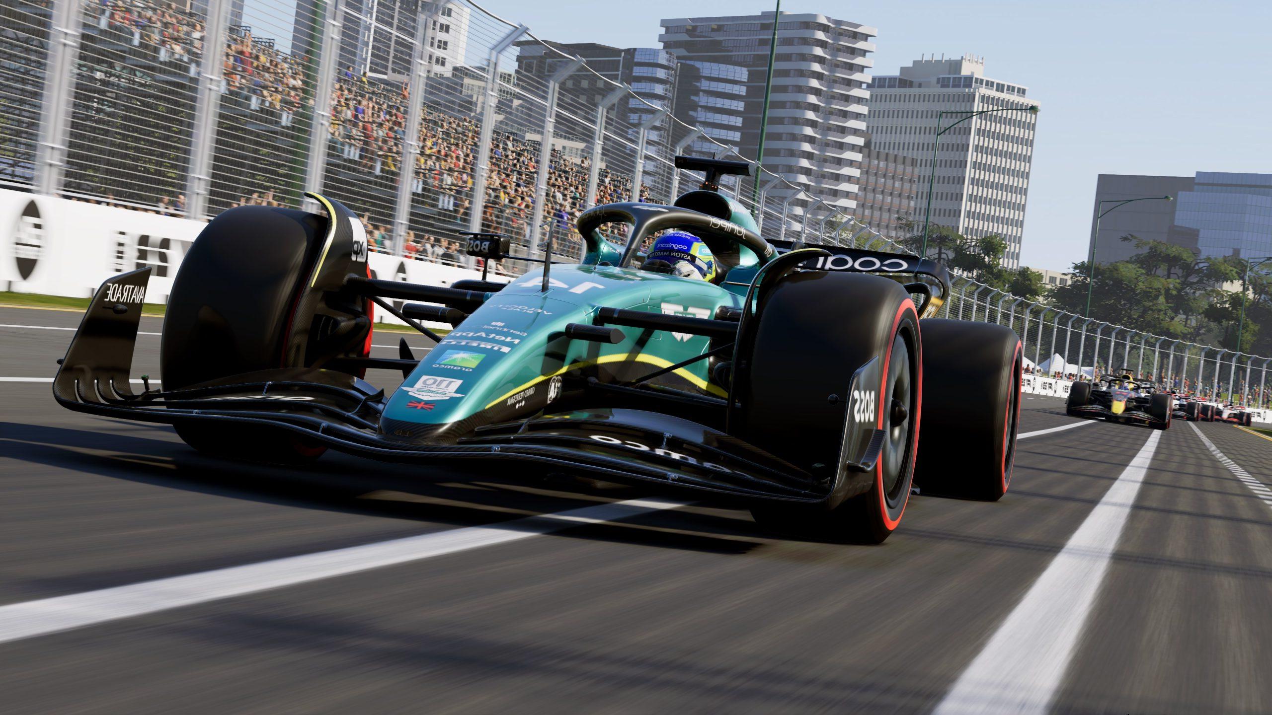 Take the F1 23-player approach to the competition
